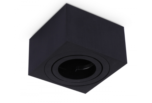 A50LM Luminaire Square Black Tiltable