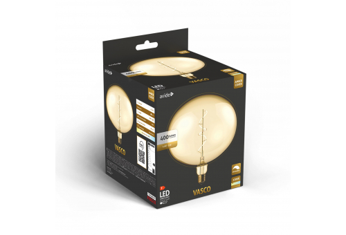 LED Jumbo Filament Vasco Ponte 4.5W E27 2200K Fényerőszabályzós