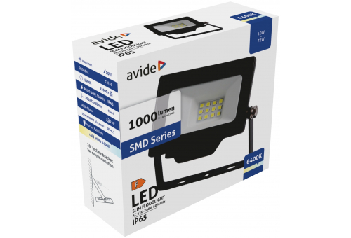 Reflector Slim LED SMD 10W CW Avide