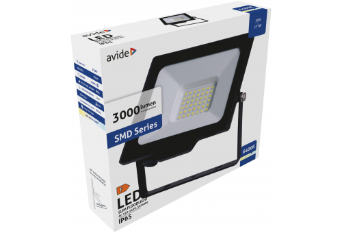 Reflector Slim LED SMD 30W CW Avide