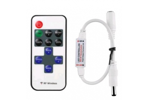LED Strip 12V 144W Dimmer 11 Keys RF Remote and Controller