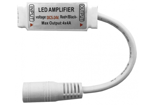 LED pás 12V 192W RGB+W Mini Zosilňovač signálu