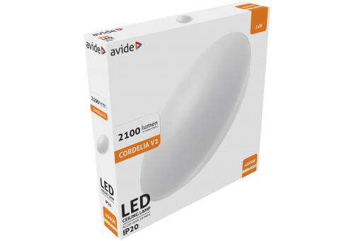 LED Mennyezeti Lámpa Cordelia V2 24W 380*70mm NW
