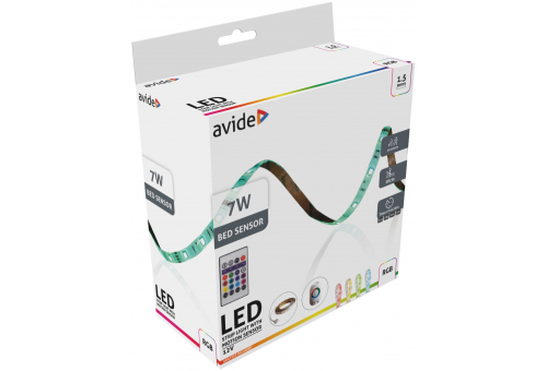 LED Strip Bed Sensor Light 12V 1.5m RGB