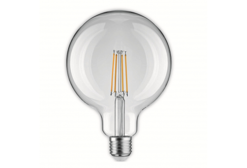 Avide Value LED G125 Filament Globe E27 12W CW 6400K
