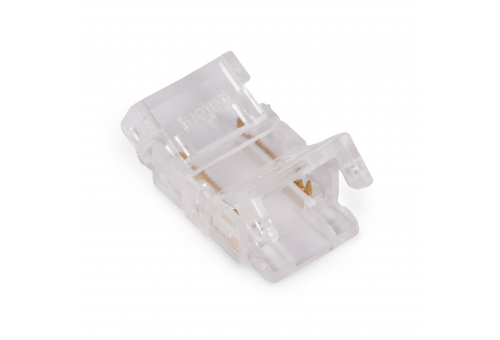 LED szalag kiegészítő - Csatos forrasztásmentes csatlakozó PCB - PCB, alkalmas 8mm CLED és 2835 szalaghoz 60led-ig - egyszínű - (10 darabos csomag)