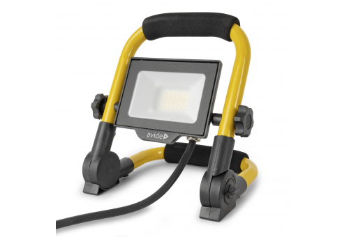 LED Frosted Flood Light Slim SMD 20W with Stand 1.5m NW 4000K