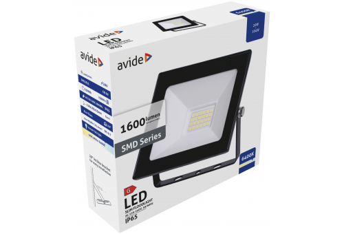 Value LED Flood Light Slim SMD 20W CW
