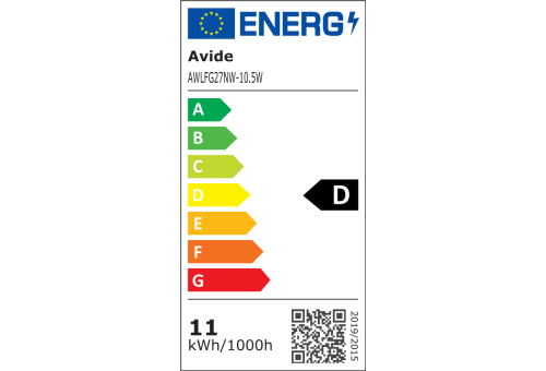 Bec LED Globe White Filament 10.5W E27 NW Avide