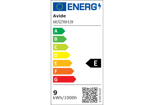 Bec LED Globe White Filament 8.5W E27 WW 3000K Avide