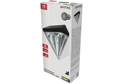 Solar Diamantförmige Kunststofflampe